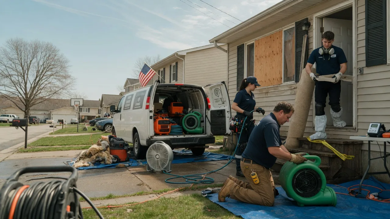 Water Damage Restoration in Naval Air Station Jrb, TX near me